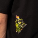 Camiseta Lost Saturn Zombie SM26 Masculina Preto - Foto 4