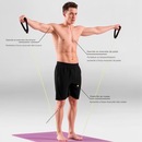 Extensor Elástico Gold Sports Force Pro Tensão 3,5 kga a 13,6 Kgs - Foto 6