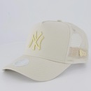 Boné Aba Curva New Era MLB New York Yankees Wmns Metallic Trucker 940 - Foto 1