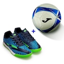 Chuteira De Futsal Joma Evolution Infantil + Bola Joma Campo Star - Foto 1