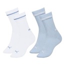 Meias Puma Esportiva Feminina - 2 pares - Foto 1