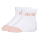 Meias Puma Cano Baixo Infantil - 2 pares - Foto 2