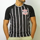 Camiseta do Corinthians Raglan Recortes Coimbra - Masculina - Foto 2