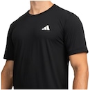 Camiseta adidas Own The Run 3 Listras Masculina - Foto 3