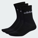 Meia adidas Unissex C Lin Crew - 3 Pares - Foto 2