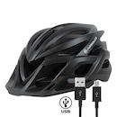 Capacete ciclismo Absolute Wild Flash led traseiro USB - Foto 1
