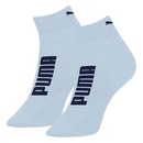 Meia Cano Curto Puma Esportiva Masculina - 2 pares - Foto 3