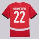 Camisa Egito Home 25/26 Masculina Puma 22 Marmoush - Foto 1