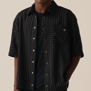 Camiseta Fila Over Uc Pinstripe Masculina - Foto 5