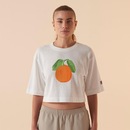Camiseta Fila Oversized Orange Gt Feminina - Foto 1