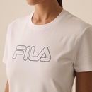 Camiseta Fila Regular Basic Outline Feminina - Foto 5