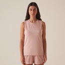 Camiseta Regata Fila Basic Regular Outline Feminina - Foto 1