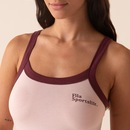 Camiseta Regata Fila Ribbed Letter Retro Feminina - Foto 4