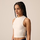 Camiseta Regata Fila Uc Cropped Slim Feminina - Foto 4