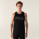 Camiseta Regata Fila Letter Outline Masculina - Foto 1
