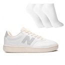 Tênis Unissex New Balance BB80 + 3 Pares de Meias - Foto 1