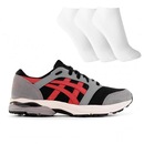 Tênis Masculino Asics Gel Takumi + 3 Pares de Meias - Foto 1
