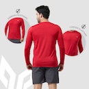 Kit 2 Camisa Térmica Masculina Manga Longa com Proteção UPF50 Performance Wear - Foto 4