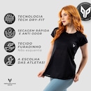 Camiseta Dry Fit Feminina Academia Básica Performance Wear - Foto 2