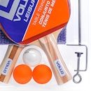 Kit de Tênis de Mesa Vollo VT710 com 2 Raquetes e 3 Bolinhas Rede e Suporte - Foto 3