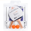 Kit de Tênis de Mesa Vollo VT710 com 2 Raquetes e 3 Bolinhas Rede e Suporte - Foto 5