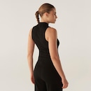 Camiseta Regata Fila Gola Alta Rib Feminina - Foto 2