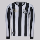 Camiseta Manga Longa Do Santos Retrô 1978 Masculina FutFanatics - Foto 1