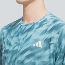 Camiseta adidas Own The Run AOP Masculina - Foto 5