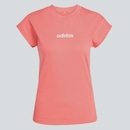 Camiseta adidas SJ Logo Linear Feminina - Foto 4
