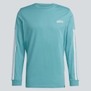 Camiseta Manga Longa adidas Grafica Script Feminina - Foto 4