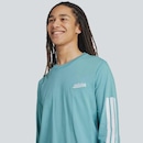 Camiseta Manga Longa adidas Grafica Script Feminina - Foto 5