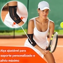 Cotoveleira Elástica Gold Sports 3D Premium Compressão Com Bandagem Ajustável - 1 unidade - Foto 8