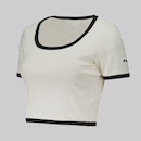 Camiseta Cropped Fila Rib Feminina - Foto 2