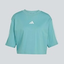 Camiseta Cropped adidas 3S Feminina - Foto 4