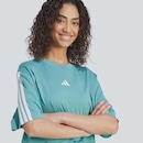Camiseta Cropped adidas 3S Feminina - Foto 6