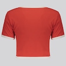 Camiseta Cropped Fila Rib Feminina - Foto 3