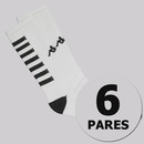 Kit Cano Alto Meia Kappa 6 Pares Performance I Unissex - Foto 1