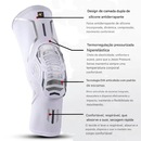 Joelheira Elástica Gold Sports de Proteção e Estabilidade - Foto 3