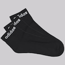 Meia Cano Curto adidas Logo Linear Ankle Unissex - 6 Pares - Foto 2