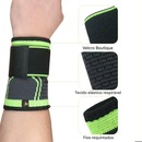 Munhequeira Elástica Gold Sports de Compressão Térmica Com Bandagem - Foto 3