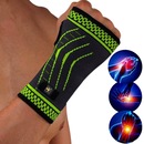 Munhequeira Elástica Gold Sports de Compressão Térmica Longa - Foto 2