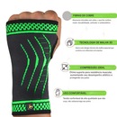 Munhequeira Elástica Gold Sports de Compressão Térmica Longa - Foto 3