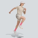 Short adidas OTR 2 in 1 Feminino - Foto 3