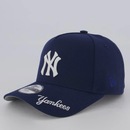Boné Aba Curva New Era MLB New York Yankees Core Osb 940 Unissex - Foto 1