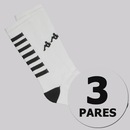 Kit Meia Cano Médio Kappa 3 Pares Performance - 3 pares - Foto 1