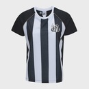 Camiseta Braziline Santos Mosaico Feminina - Foto 1