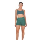 Bermuda Alto Giro Elástico Personalizado Feminina - Foto 1