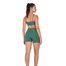 Bermuda Alto Giro Elástico Personalizado Feminina - Foto 2