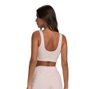 Top Regata Alto Giro Moletom Feminino - Foto 3