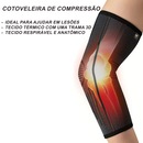 Cotoveleira Elástica Gold Sports 3D Pro De Compressão Térmica - Foto 3